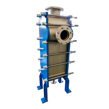 Fully welded plate heat exchanger